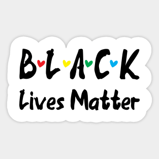 Black Lives Matter african american Sticker